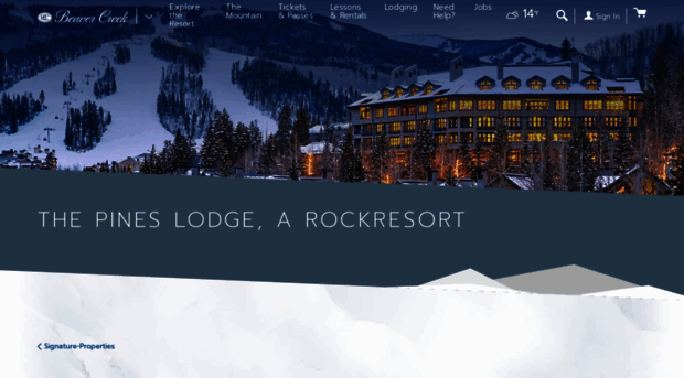 pineslodge.rockresorts.com