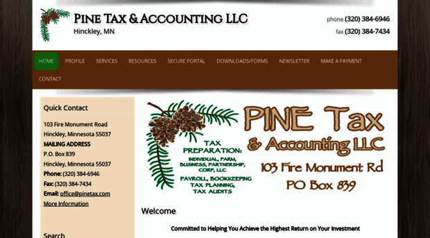 pinetax.com