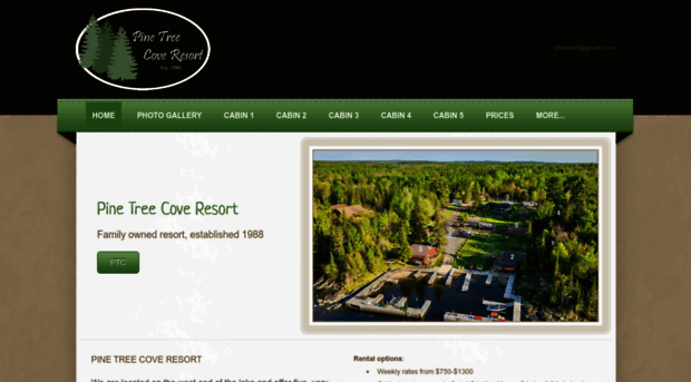 pinetreecoveresort.com