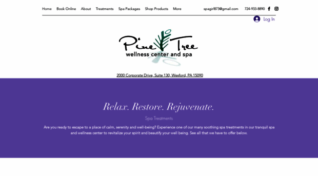 pinetreewellnesscenterandspa.com