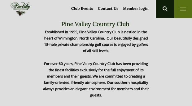 pinevalleycountryclub.com