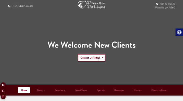 pinevillepethospital.com