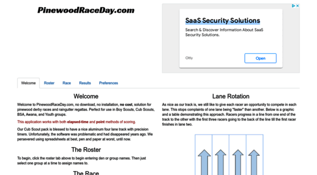 pinewoodraceday.com