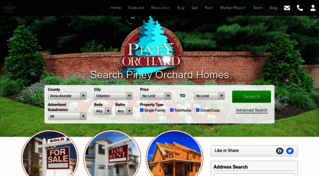 pineyorchardhomes.com