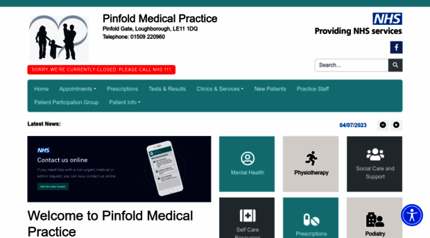 pinfoldmedicalpractice.co.uk