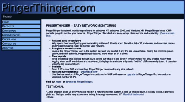 pingerthinger.com