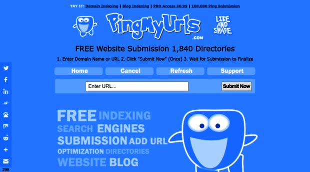 pingmyurls.com