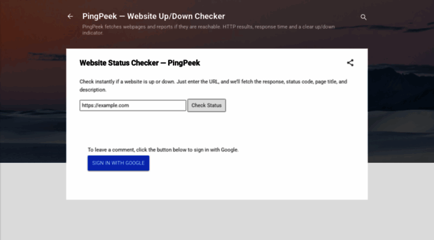 pingpeekchecker.blogspot.com