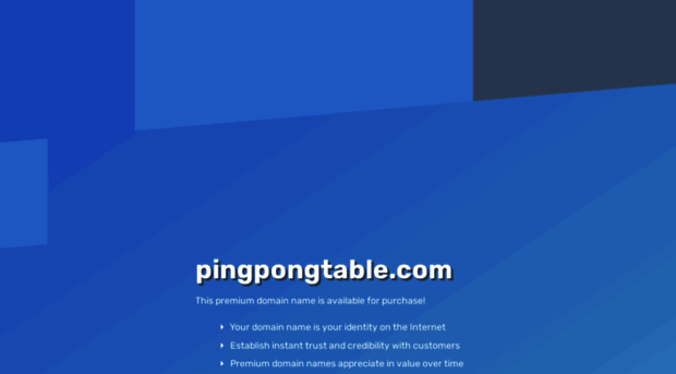 pingpongtable.com