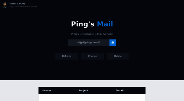 pings.email