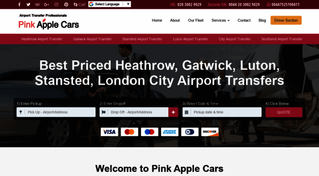 pinkapplecars.co.uk