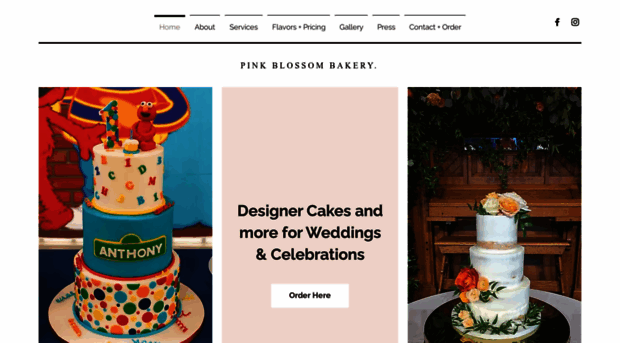 pinkblossombakery.com