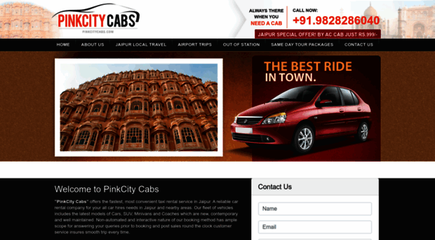 pinkcitycabs.com