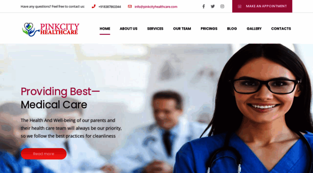 pinkcityhealthcare.com