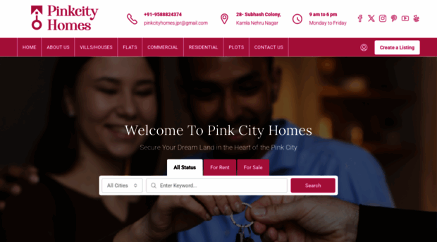 pinkcityhomes.com