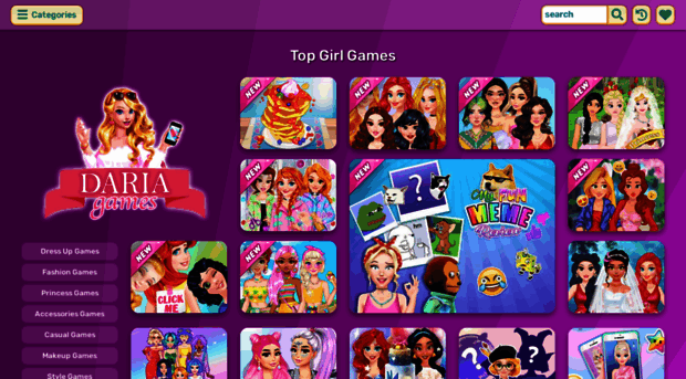 Play New Popular Girl Games at MaFa.Com