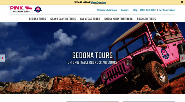 pinkjeeptourslasvegas.com