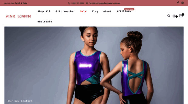 pinklemondancewear.com.au