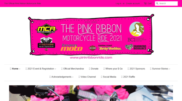 pinkribbonride.com