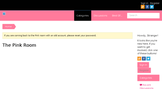 pinkroom.vanillaforums.com