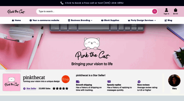 pinkthecat.com