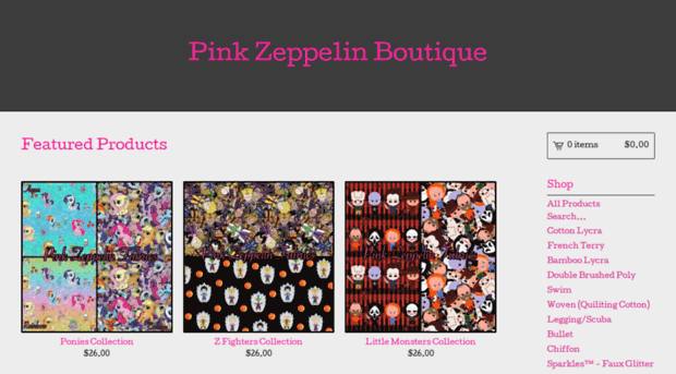 pinkzeppelinboutique.bigcartel.com