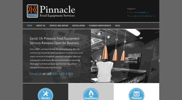 pinnaclefoodequipment.com