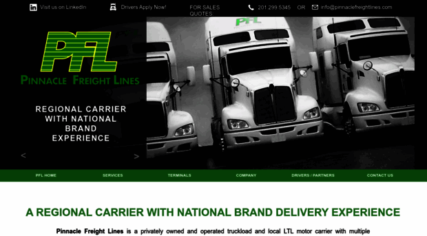 pinnaclefreightlines.com