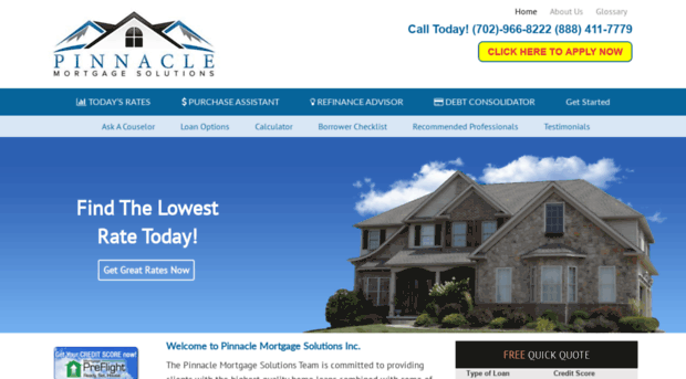 pinnaclemortgagesolutions.net