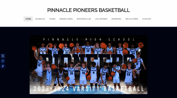 pinnaclepioneersbasketball.com