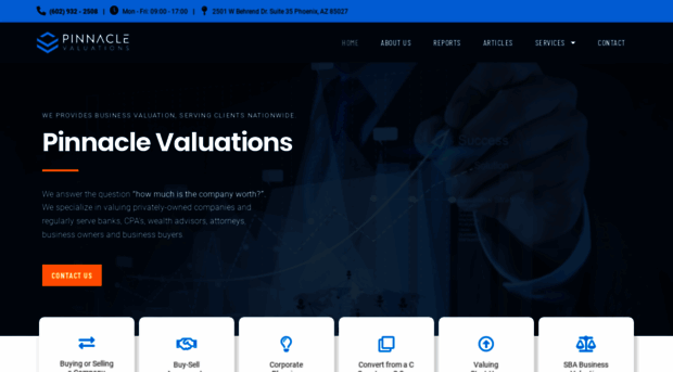 pinnaclevaluations.com