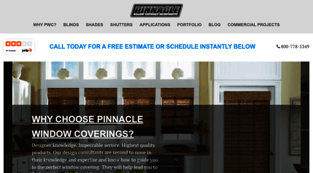 pinnaclewindowcoverings.com