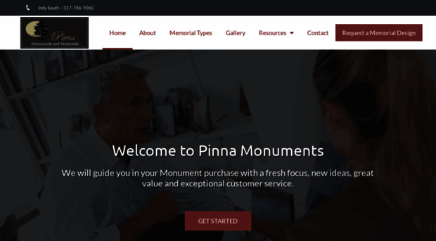 pinnamonuments.com