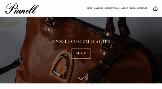 pinnellcustomleather.com