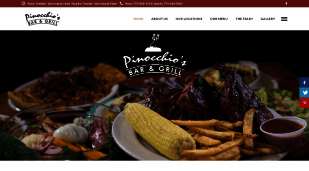 pinocchiosbarandgrill.com