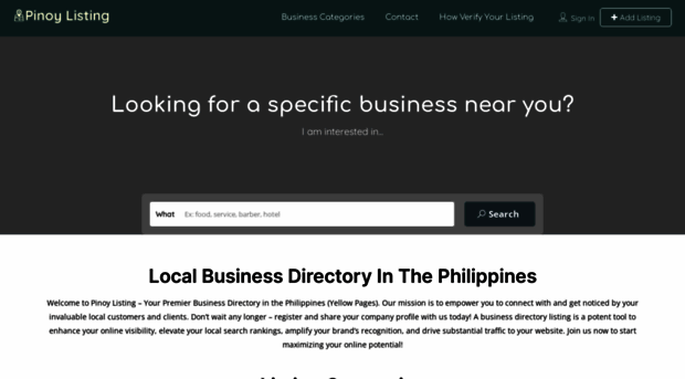 pinoylisting.com