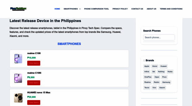 pinoytechspec.com