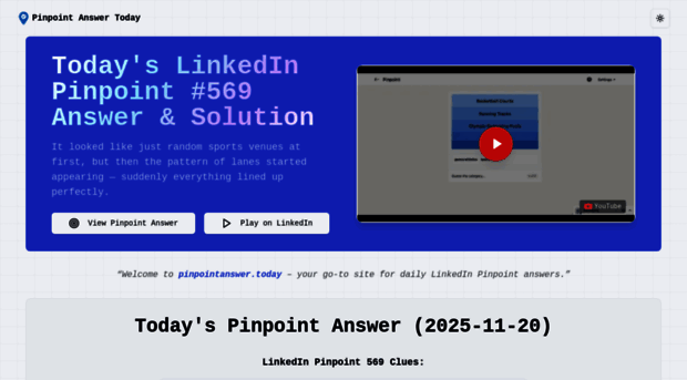 pinpointanswer.today