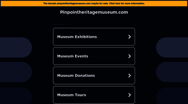 pinpointheritagemuseum.com