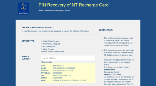 pinrecovery.ntc.net.np