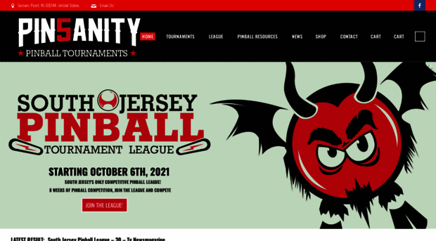 pinsanitypinball.com