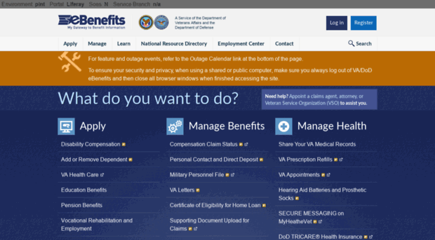 pint.ebenefits.va.gov