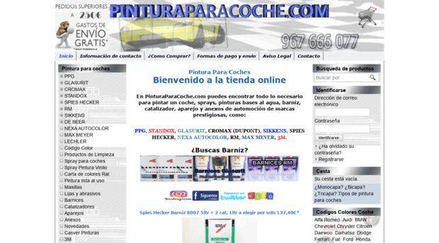 pinturaparacoche.com