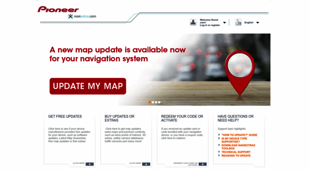 pioneer.naviextras.com