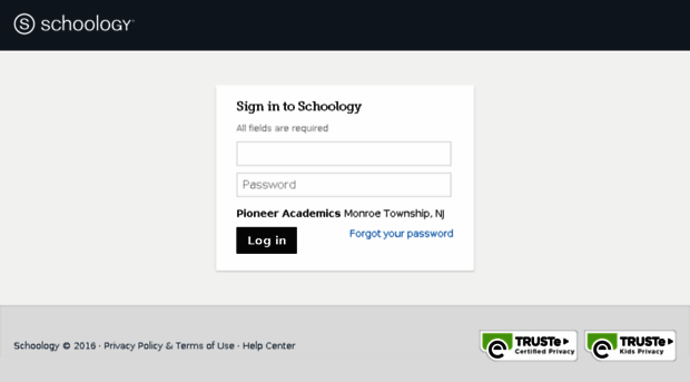 pioneeracademics.schoology.com