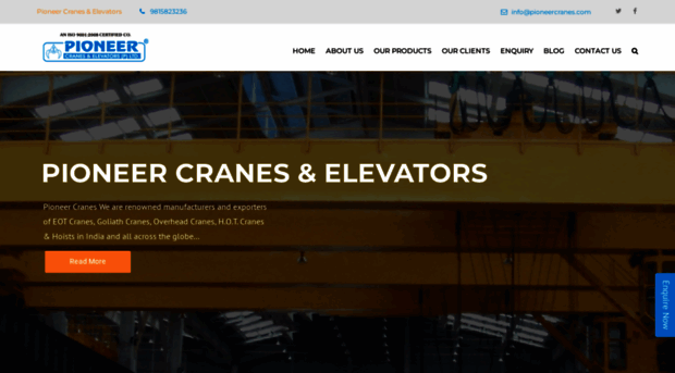 pioneercranes.net