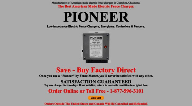 pioneerfencechargers.com