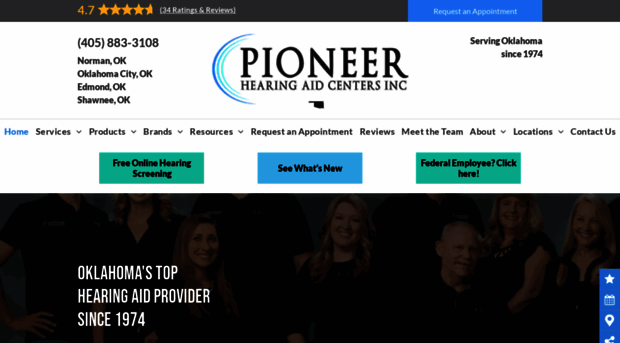 pioneerhearing.com