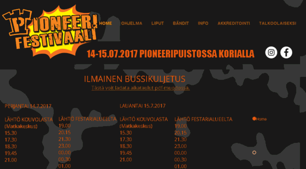 pioneerifestivaali.fi