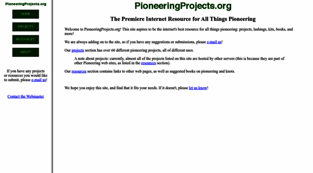 pioneeringprojects.org